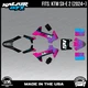 Graphics Kit for KTM Electric Mini SXE2 (2024+) Fatality - MAGENTA