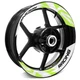 For Suzuki Bandit GSF 1250 07-18 17 Wheel Inner Rim Stickers 17 inch S09W Green