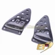2002-2010 Buell XB9 XB12 XB12S XB12R Rear Heel Plate Guards 100% Carbon Fiber
