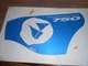NOS Suzuki OEM LH Decal Fairing 1996-1999 GSX-R750 GSXR750 68190-33E70-K3G