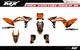 Fits KTM SX SXF XC XCF 2025/2026 graphic kit decals stickers 125 250 350 450 KTM
