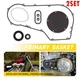 2Set Clutch Primary Cover Gasket Seal for 1999-2005 Harley Dyna Softail Model ED
