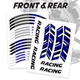 FC66 17'' Rim Wheel Stickers Decal Graphic Kit For Yamaha FZ10 MT-10 18-21 20 19