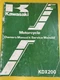 OEM Kawasaki Owners And Service Manual 1984 KDX200 A3 99920-1292-01 Repair