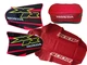 Seat cover, Graphics Decals , Rear Fender Bag for Honda XR400R xr 400 2000 RED
