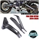 Carbon Fiber Swingarm Cover Panel Protector Kit For 2014-2020 Yamaha MT-09 FZ09