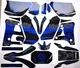 Yamaha DT 125 1991 2003 4BL DE03 Hunter Blue Decor Decal Sticker