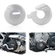 Motorcycle Clutch & Igntion Case Guard Silver Fit For SUZUKI DRZ 4S 2025-2026