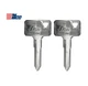 X2 KW14R Kawasaki Motorcycle Blank Key Fits Vulcan KLR KLX 1979-2009 Models