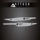 Attack Graphics Renegade Swing Arm Decal Grey 207-126-0011 for ATV/UTV