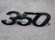 NOS Yamaha YR1 YR2 YR2C R3 OEM 350 Side Cover Emblem  168-21786-00 