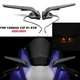 2025 For Yamaha YZF R1 YZF R1M 20-25 Rearview Wing side Mirrors with LED LIGHT