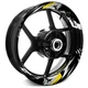 For Suzuki SV 650X 19-20 0 Wheel Inner Rim Stickers 17 inch S03B Yellow
