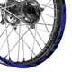 Blue W02B Wheel Rim Sticker Decal Tapes For Yamaha TT-R 250 1999-2006