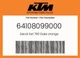 KTM Genuine Decal Set 790 Duke Orange - 64108099000