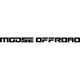 Moose Offroad 4320-2632 Moose Corporate Horizontal Decal - Black - 0.54in. H x 6