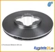 2pcs Brake Disc Blue Print ADH24339 Front Axle for Honda