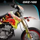 Suzuki Drz400sm Drz400s Drz400 Decals Kit Graphics Sticker Custom Racing 