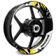 For Honda CBR650R 19-24 23 22 21 20 Wheel Inner Rim Stickers 17 inch S05W Yellow