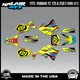 Graphics Kit for Yamaha YZ250 YZ125 YZ 250 (1996-2001) Vintage - KRAZY