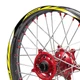 Yellow Dirtproof 21"F&18"R Rim Wheel Sticker R03B For Honda XR 400R 1996-2004