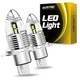 AUXITO H4 9003 HB2 LED Bulbs Kit Headlight 6000K Xenon White for Halogen Replce