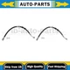Front Brake Hose Line 2x For Honda Civic 1996-2000 Manual
