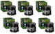 6 HiFloFiltro Oil Filter HF204 For Honda Kawasaki Triumph Yamaha Harley XG Jet 