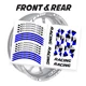 Color Wheel Stickers Rim GP13 For Suzuki SV 650X 2019-2020 19 20