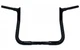 FBI Fat Baggers Black Pointed Handlebar 11" Reduced Reach Harley Batwing 08-Up