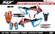 Fit KTM XCW XCFW EXC EXCF 2017 to 2019 & SX SXF XC XCF 2016 to 2018 graphic kit
