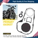 Clutch Primary Cover Gasket Kit for 1999-06 Harley FLH/T Twin Cam Bagger Touring