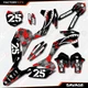 Gray Red Savage Camo Graphics Kit fit KTM 13-15 SX SXF XC XCF 125 250 300 450