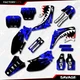 Blue Savage Camo Racing Graphics Kit fits Honda Cr125 Cr250 02-07 CR 125 250