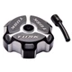 Tusk Billet Aluminum Gas Cap Black Machined For HONDA CRF450RL 2021-2022