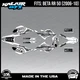 Graphics Kit for Beta RR50 (2006-2010) Warrior Series - WHITE