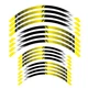21" 18" A01B Stripe Dirt Bike Wheel Stickers For Kawasaki KLX 300R 20-23 22 21