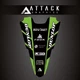Attack Graphics Renegade Rear Fender Decal KX450X 2021-23 207-127-0010