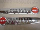 Harley Davidson OEM 61769-47T 1947-1950 GAS TANK NAMEPLATES Free Shipping Harley Davidson OEM 61769-47T 1947-1950 GAS TANK NAMEPLATES Free Shipping