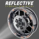 Dot Reflective Wheel Rim Stickers For Ducati SCRAMBLER 1100 18-21 20 19