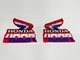 HONDA XR400R XR 400R XR 400 R WING FUEL GAS TANK DECALS GRAPHICS LEFT RIGHT NEW
