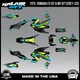 Graphics Kit for YAMAHA FZ-07 MT-07 (2021-2023) Cardiff Series - Teal