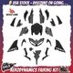 WOLFLINE Fairing Kit For Yamaha MT09 FZ09 2017-2020 2018 Bodywork Unpainted ABS