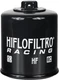 HONDA KAWASAKI YAMAHA  HIFLOFILTRO RACE OIL FILTER  HF204RC  (BLACK)