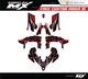 Fits YAMAHA YFZ450R 450X (2014 to 2024) graphic kit decals stickers racing yfz