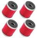 4 Oil Filter Filters fits 03-25 Yamaha WR250F WR250X WR450F XT250 YZ250F YZ450F