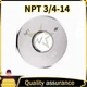  NPT 3/4-14 1Pcs Pipe Thread Ring Gauge American Tapered Pipe Thread Gage