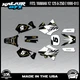 Graphics Kit for Yamaha YZ250 YZ125 (1996-2001) YZ 250 YZ 125 Future - Gold
