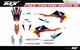 Fit KTM XCW XCFW EXC EXCF 2020 to 2023 & 2019 to 2022 SX SXF XC XCF graphic kit