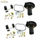 2 X For yamaha XVS650 V Star 650 Carb Rebuild Repair Kit Float Plunger Diaphragm